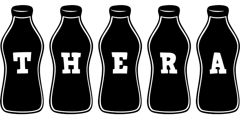 Thera bottle logo