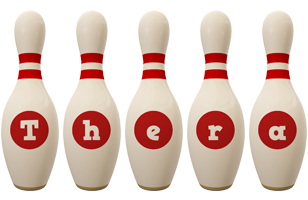 Thera bowling-pin logo