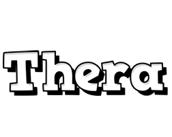 Thera snowing logo