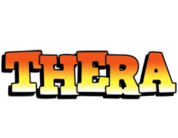 Thera sunset logo