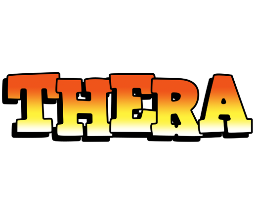 Thera sunset logo