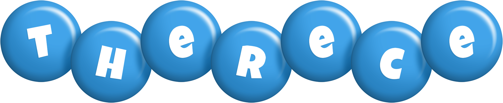 Therece candy-blue logo