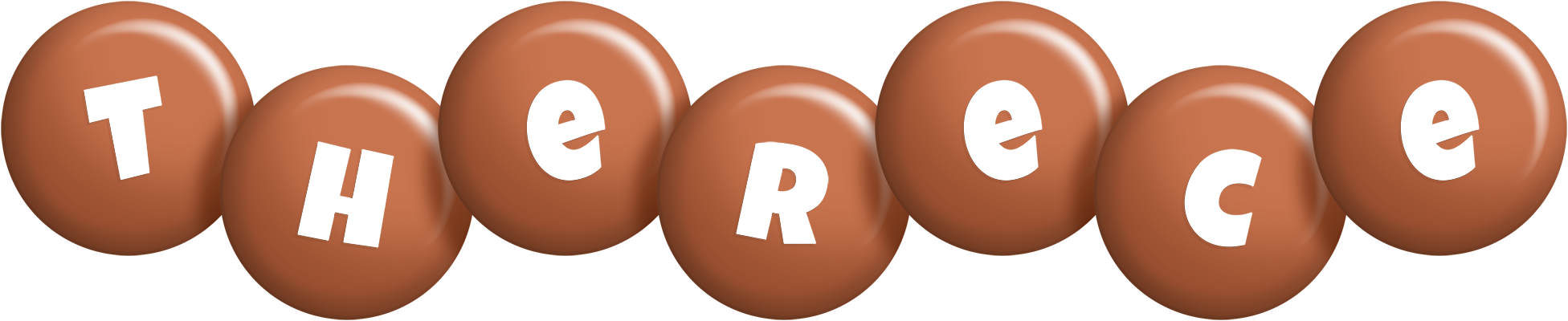 Therece candy-brown logo