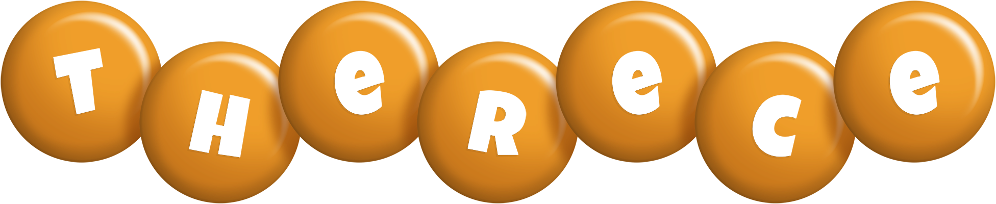 Therece candy-orange logo
