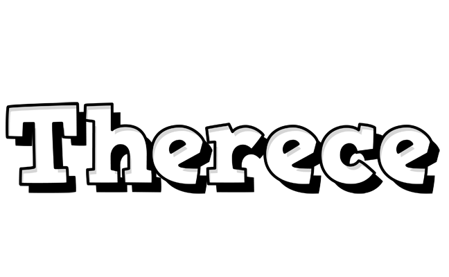 Therece snowing logo
