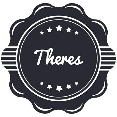 Theres badge logo
