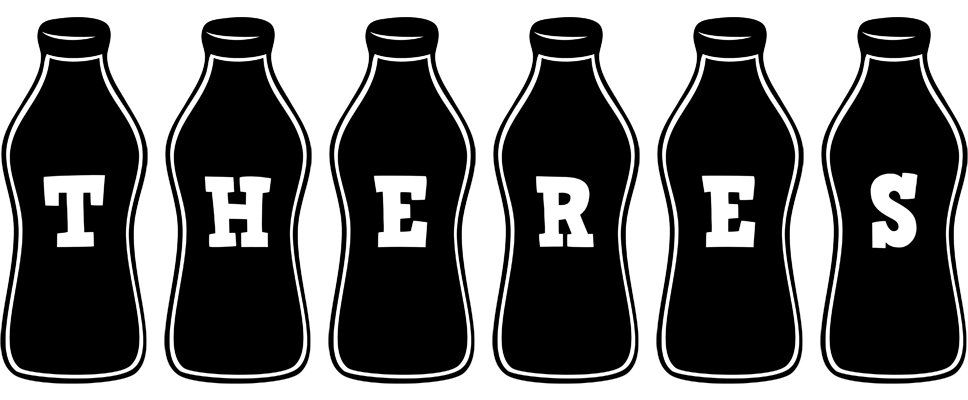 Theres bottle logo