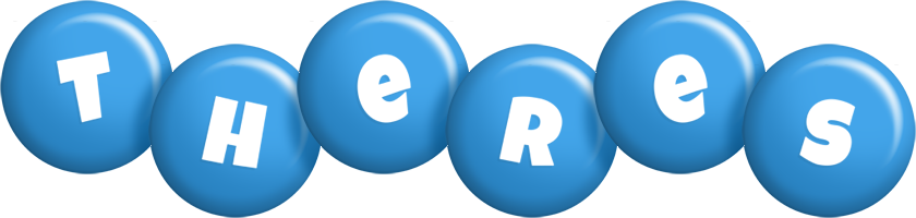 Theres candy-blue logo