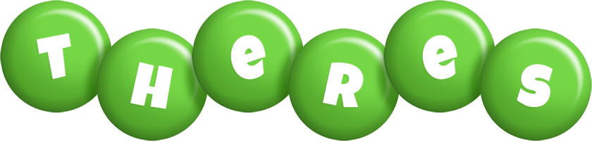 Theres candy-green logo