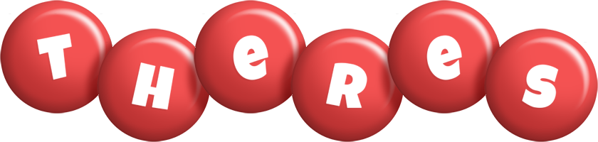 Theres candy-red logo