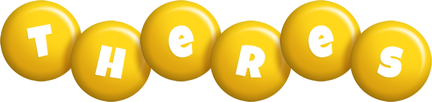 Theres candy-yellow logo