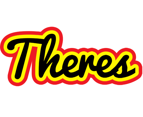 Theres flaming logo