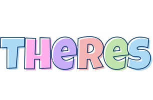 Theres pastel logo