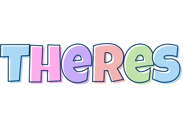 Theres pastel logo