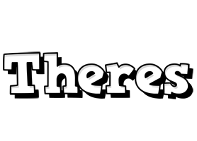 Theres snowing logo