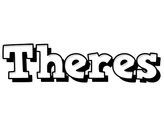 Theres snowing logo