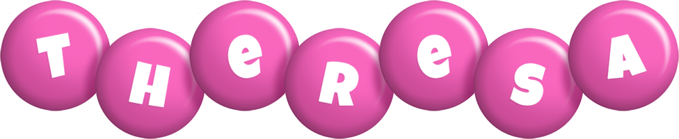 Theresa candy-pink logo