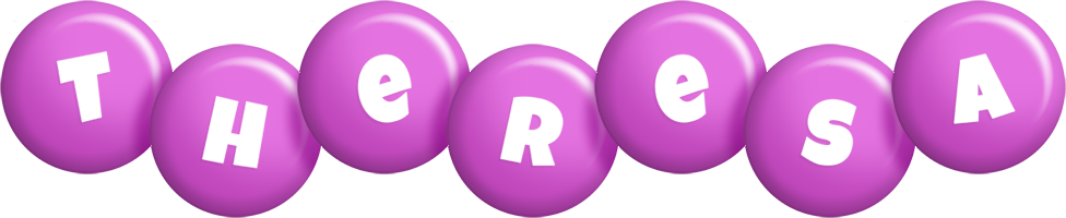 Theresa candy-purple logo