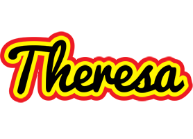 Theresa flaming logo