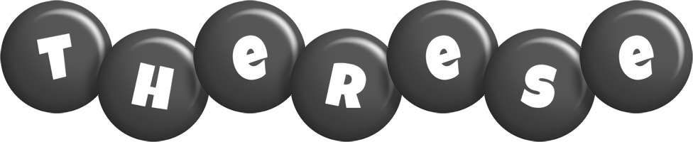 Therese candy-black logo