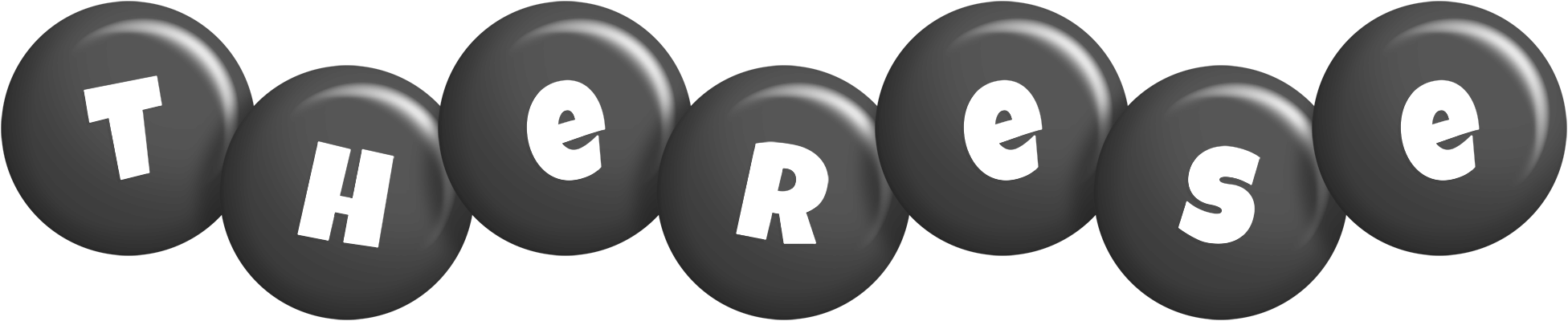 Therese candy-black logo