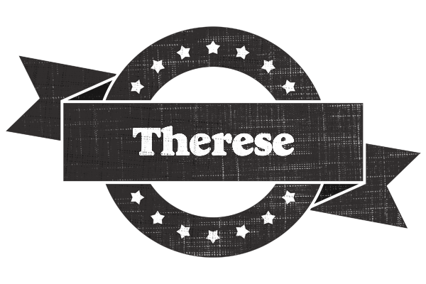Therese grunge logo