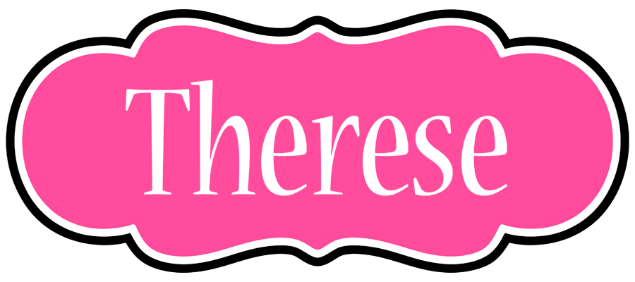 Therese invitation logo