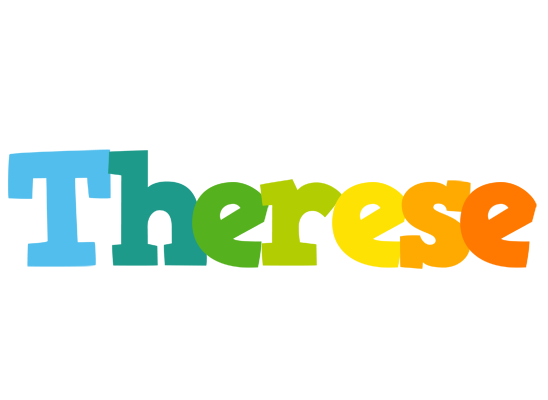 Therese rainbows logo