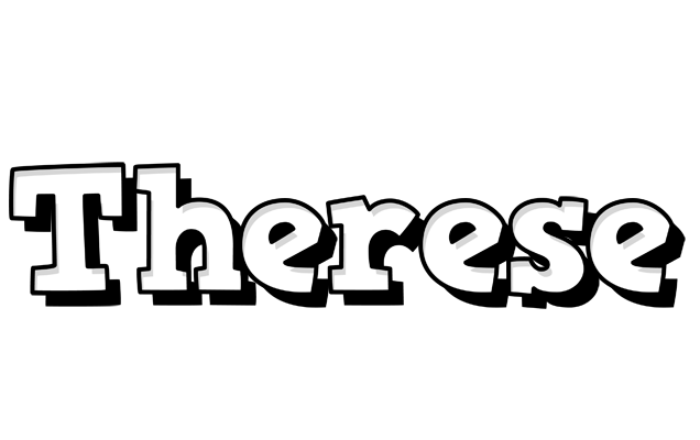 Therese snowing logo
