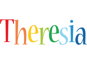 Theresia birthday logo