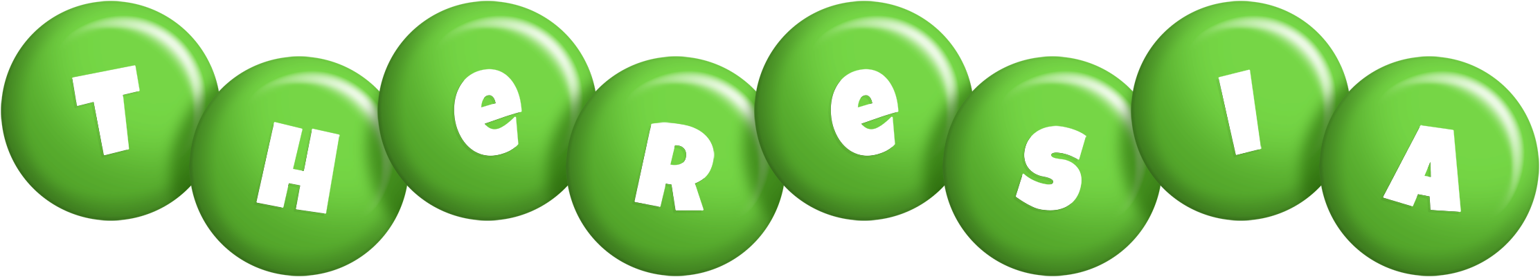 Theresia candy-green logo