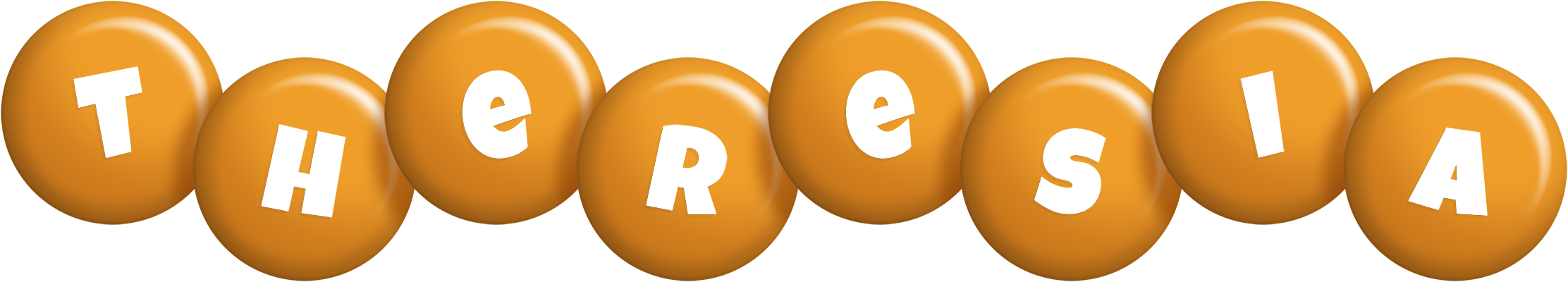 Theresia candy-orange logo