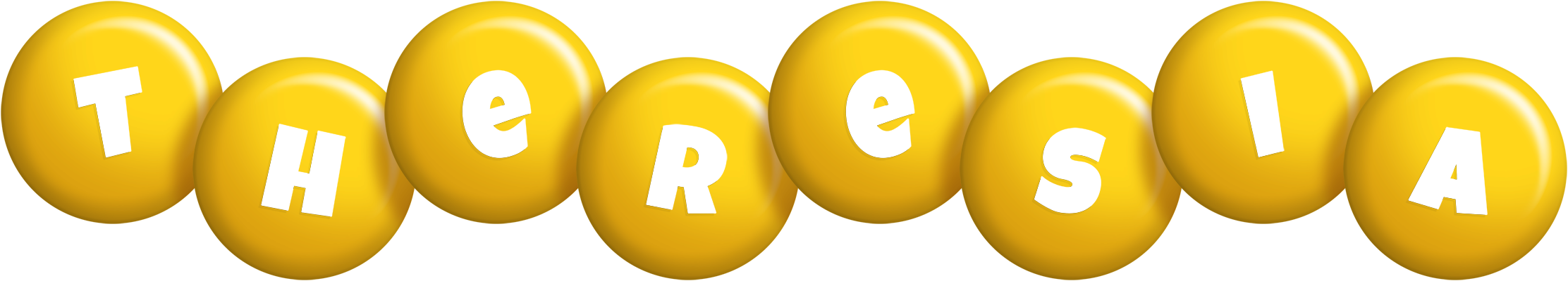Theresia candy-yellow logo