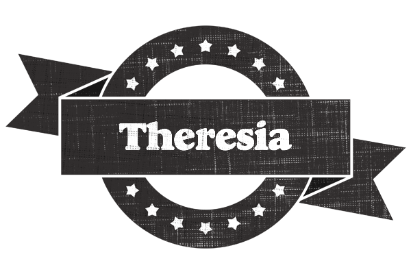 Theresia grunge logo