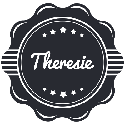 Theresie badge logo