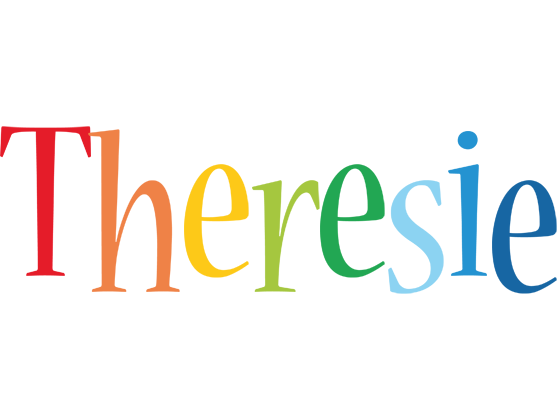 Theresie birthday logo
