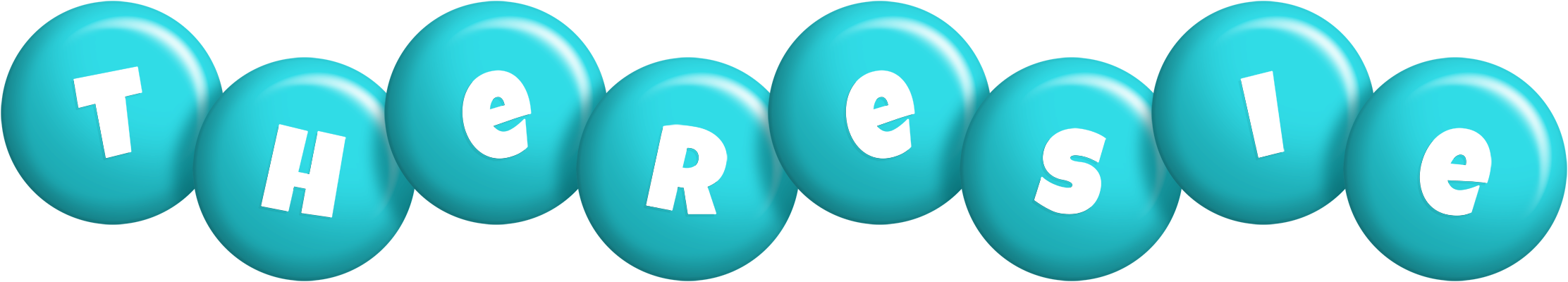 Theresie candy-azur logo