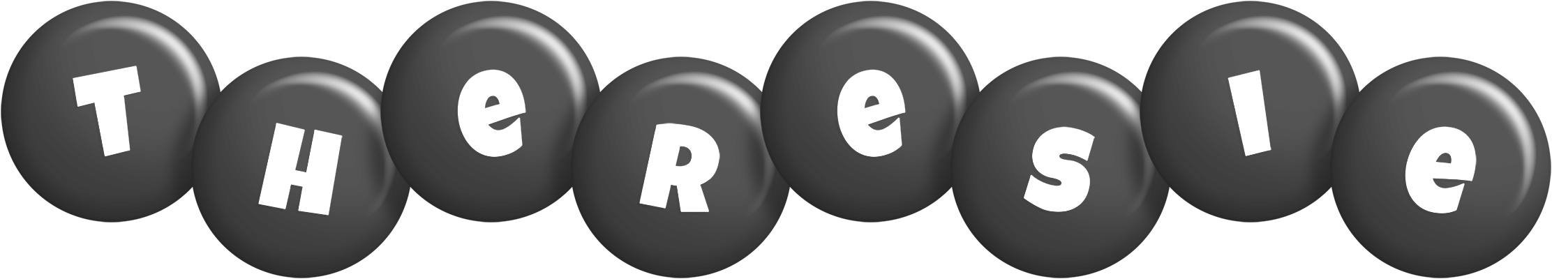 Theresie candy-black logo