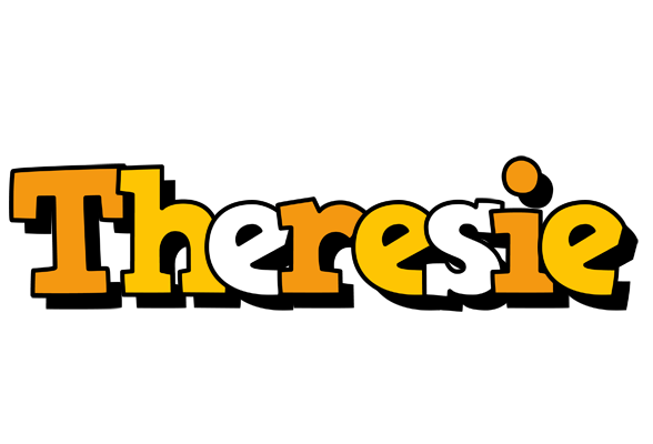 Theresie cartoon logo