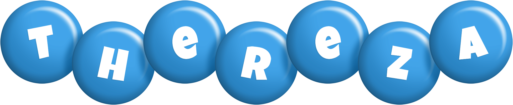 Thereza candy-blue logo