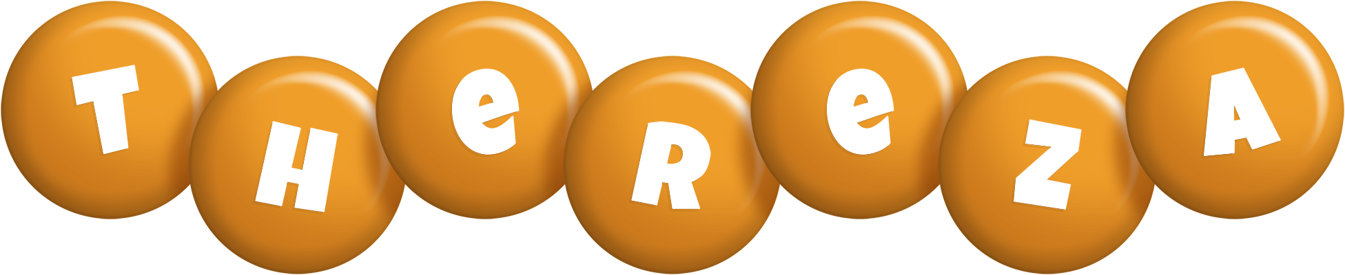 Thereza candy-orange logo