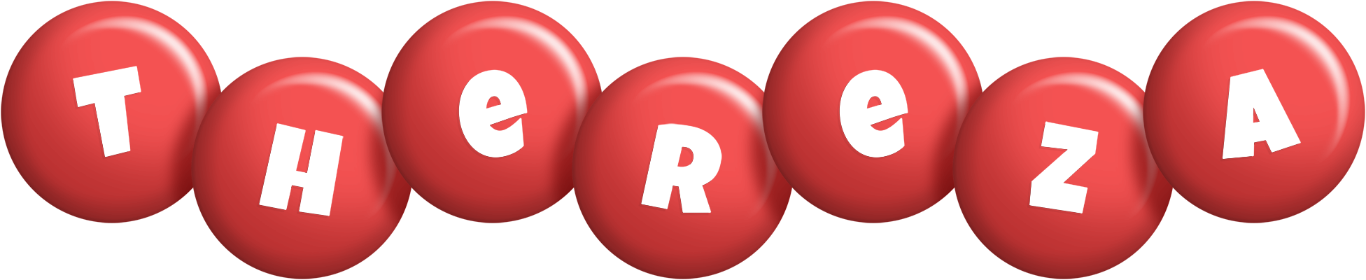 Thereza candy-red logo