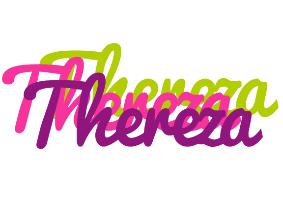 Thereza flowers logo