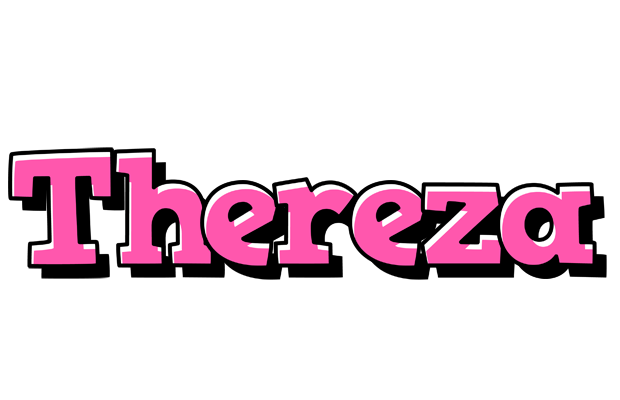 Thereza girlish logo