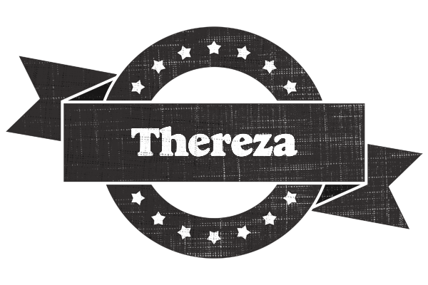 Thereza grunge logo