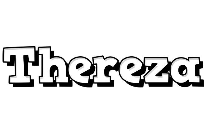 Thereza snowing logo