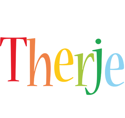 Therje birthday logo