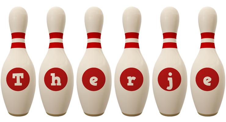 Therje bowling-pin logo