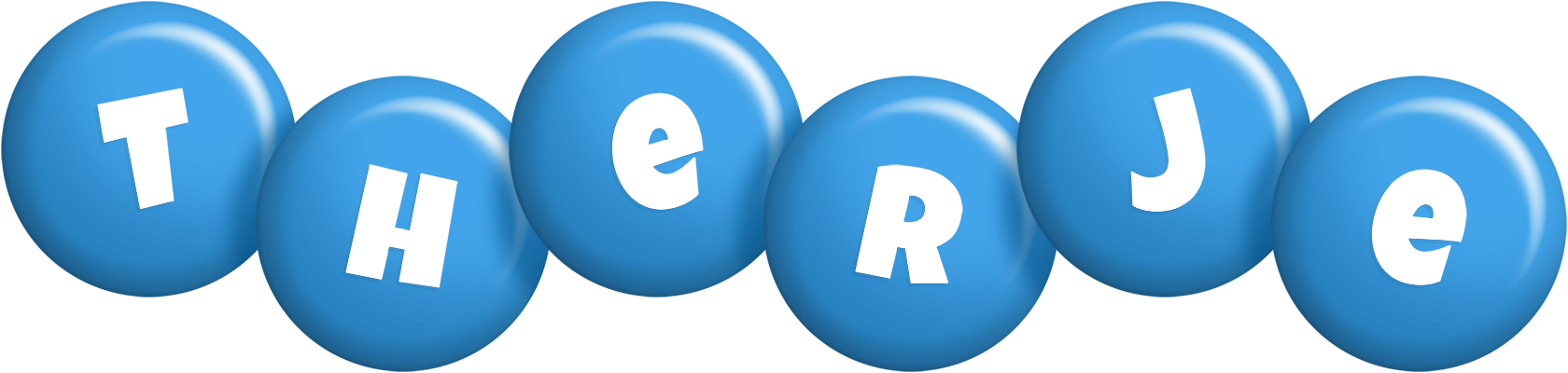 Therje candy-blue logo