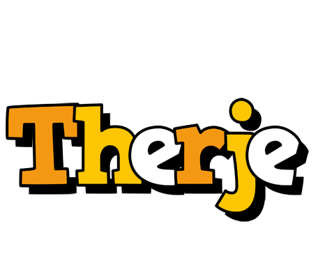 Therje cartoon logo